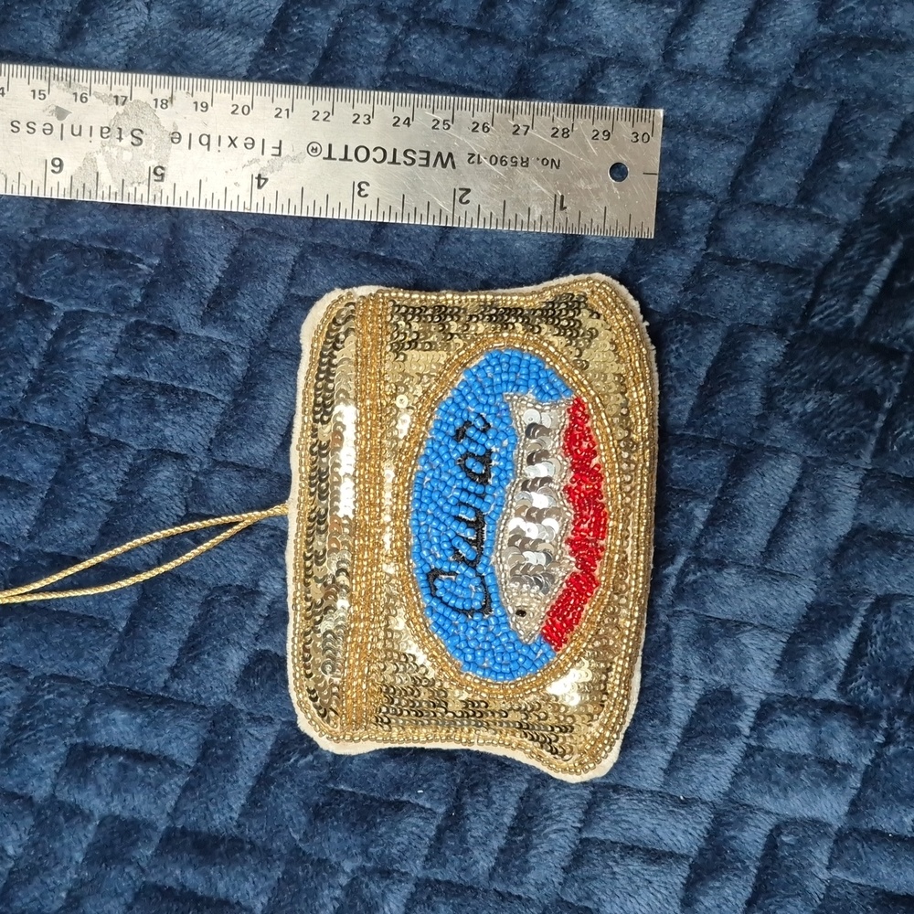 Anthropologie Caviar Beaded Accoutrement Ornament, New With Tags! - Picture 12 of 13